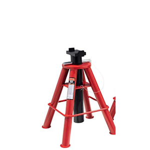 Sunex 1310 10-Ton Medium Height Pin Type Jack Stands, Red, Only Red Stand