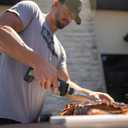 Old Timer Electric Fillet Knife with Rechargeable Battery, 8" Blade, High Carbon Stainless Steel, For Fishing, Filleting, and Outdoors