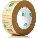 Ultra Strong Kraft Paper Packing Tape, Heavy Duty Brown Packing Tape for Box & Carton Sealing Packaging Shipping Moving & Masking, Eco Friendly Biodegradable Painters Tape, 2 Inch x 44 Yard