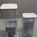 Cereal Dispenser Countertop 2 Pack 5.5 Qt Large Cereal Storage Container Holder Dispenser for Pantry Dry Food Snack Nut Candy Dispenser Countertop Kitchen Organization Storage for Oatmeal Granola