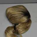 RENERSHOW Blonde Wavy Wig Medium Length Wigs for Women Ombre Blonde Synthetic Wig Layered Mixed Blonde Natural Hair