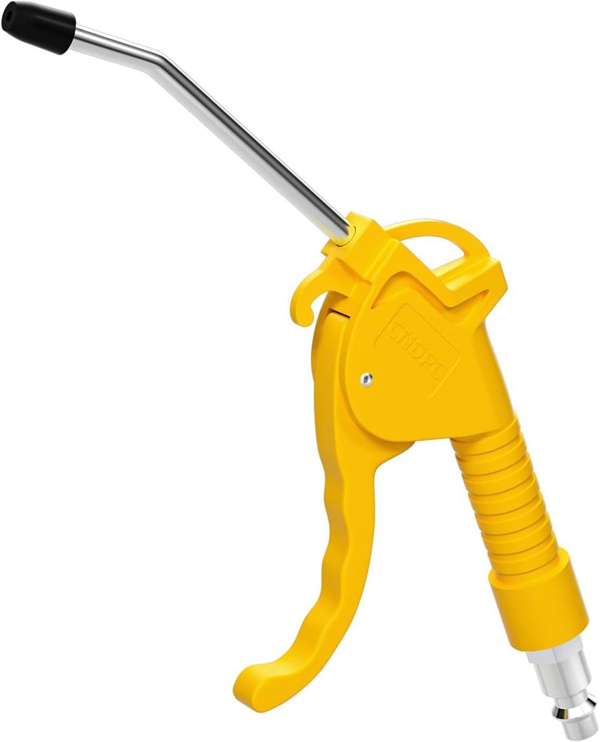 TAILONZ PNEUMATIC 1/4 "NPT Yellow Short Dust Blowing Gun Air Blow Gun Air Pump Spray Gun Dust Blowing Gun Removal Dust Blowing Air Compressor Blowing Tool Accessory For Air Compressor Accessories