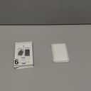 Magnetic Wallet Cell Phone Card Holder for Phone Case with Mag-Safe, Stronger Magnetic RFID Leather Phone Wallet Stick on Series of iPhone 17/16/15/14/13/12 and Pro/Promax, White