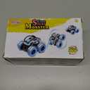 LODBY Monster Trucks Toys for Boys - Toddler Push and Go Truck Race Cars for Kids Party Favors Ages 3-5, Flip Stunt Car Toys for 3 4 5 6 Year Old Boy Birthday Gifts