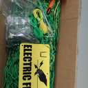 Electric Fence Netting, 42.6" H x 164'L Electric Anti-Predator Poultry Fence, PE Net Fencing Kit with 14 Posts Double Spiked, Movable Livestock Nets for Sheep, Hogs, Cattle and Other Poultry