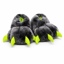 Unisex Animal Paw Slipper for Men, Women, Boys, Girls, Winter Plush Home Slippers with Non-Slip Sole, Cosplay, Size 1/2