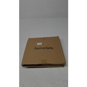 Squirrel Baffle,Pole Mount Squirrel Guard Stopper for Outdoors Bird Feeder Pole,Used for Bird Feeding Poles,(Black 19inch-1Pack) Squirrel Baffle,Pole Mount Squirrel Guard Stopper for Outdoors Bird Feeder Pole,Used for Bird Feeding Poles,(Black 19inch-1Pack)