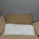 Continental Bedding 100% Siberian Goose Down Pillow 800 Fill Power, Medium, Queen, White