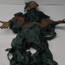 Halloween Decorations Indoor & Ourdoor, Life Size Halloween Animatronics Witch Decoration with Motion and Touch Activated Lights & Sounds, Halloween Animatronics Clearance