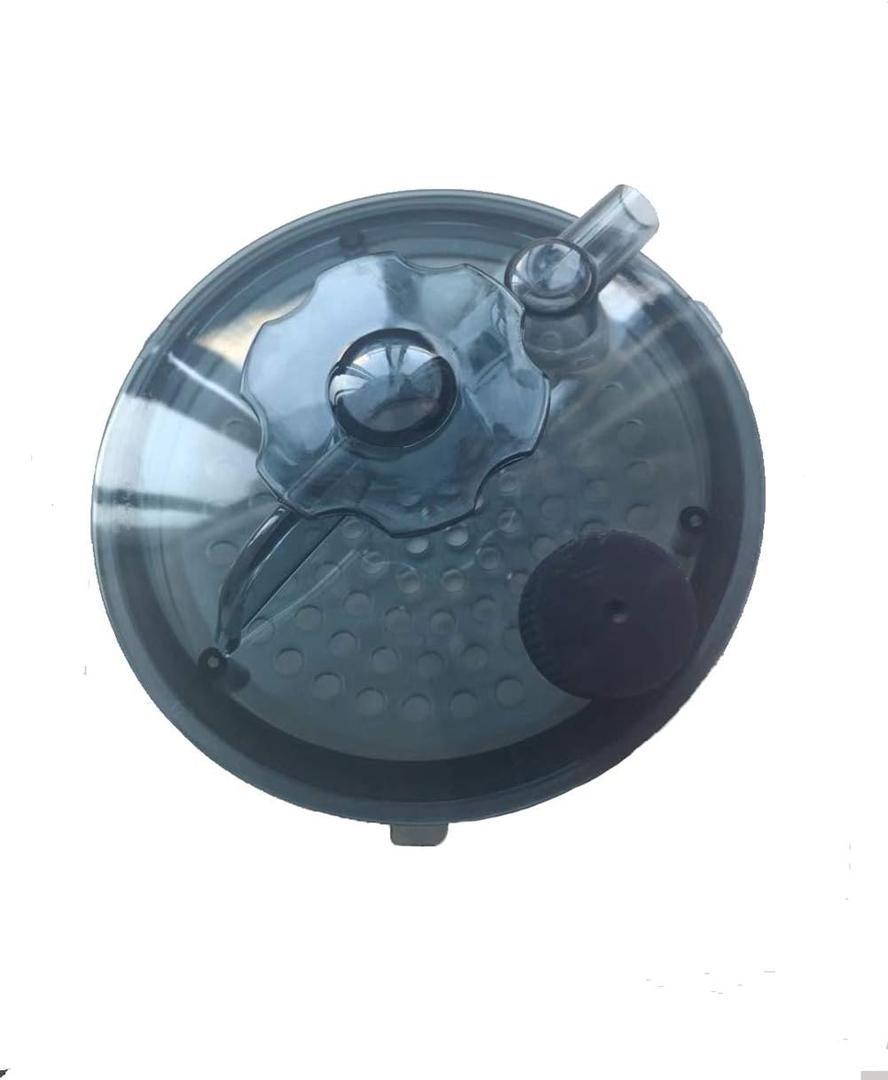 ZONEMEL Sauna Steamer Pot Cover,Steam Generator Accessories Lid Cap, Replacement Sauna Accessories, Only One Lid, Not Steam Pot (4L, Blue)