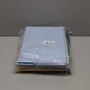 Plastic Hanging File Folders 1 Inch Expansion Letter Size,12 Pack Reinforced Heavy Duty Hang Folder with Tabs,Pastel Color Expandable Hanging Files with Side,File Cabinet Folders for School