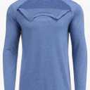Deyeek Unisex Chemo Shirts for Port Access Chemotherapy Must Haves Long Sleeve Cancer Care Package for Men, Size 2XL