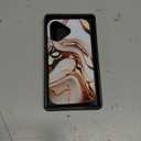 Goodon for iPhone 17 Case,Aesthetic Vintage Marble Morph Girly Shell,Compatible with Magsafe,Trendy Unique Cool Retro Western Protective Slim Silicone Phone Cover for Women Girls