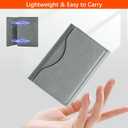 for Magsafe Wallet, Magnetic CardHolder with Adjustable Stand, Phone Card holder with 6 Card Slots, Magnetic Wallet for iPhone 16/15/14/13/12 Series, Not for iPhone 13/12 Mini (White)