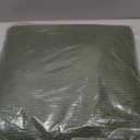 H.VERSAILTEX Armless Futon Cover Stretch Sofa Bed Slipcover Protector Elastic Feature Rich Textured High Spandex Small Checks Jacquard Fabric Futon Cover, Machine Washable, Bronze Green