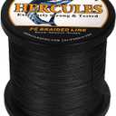 HERCULES Braided Fishing Line 12 Strands, 100-2000m 109-2196 Yards Braid Fish Line, 10lbs-420lbs Test PE Lines for Saltwater Freshwater