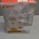 Pigeon PPSU Nursing Baby Bottle Wide Neck, Anti-Colic, Streamlined Body, Natural Feel, Easy to Clean, 8 Oz (Pack of 2), Includes 2pcs M Nipples (3m+)