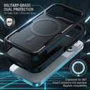 for iPhone 17 Pro Case, Heavy Duty Protection, 2-Layer Military Grade Drop Protection, Compatible with MagSafe Shockproof Cover Rugged Durable Phone Case for iPhone 17 Pro (6.3”) Black