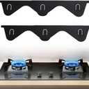 Stainless Steel Stove Gap Covers, 2 Pack Stainless Steel Stove Counter Gap Cover, Stove Gap Guard, Stove Gap Filler for Kitchen, Heat Resistant Adjustable Length 13.8" to 27.5"