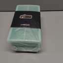 GORILLA GRIP Slow Melting Large Silicone Ice Cube Tray for Freezer, 2 Pack, Easy to Push 8 Giant Square Cubes, Use for Cocktails, Iced Coffee, Water Bottle, Frozen Puree, Kitchen Bar Essentials, Mint