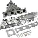 A-Premium Exhaust Manifold Kit Fit for Jeep Compass Patriot 2007-2017 & Dodge Journey 2009-2020, Avenger 2008-2014, Caliber 2007-2012 & Chrysler 200 2011-2014, Sebring, W/Gasket, Bolt, Nut, Washers