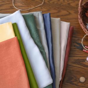 Simple&Opulence 100% Nature Pure Linen Fabric 78 Inch by The Yard, Plain Solid Color Linen Fabric for Sewing, Embroidery, Clothing, Needlework, Bag, Tablecloths, Garments Craft Accessories(Linen)