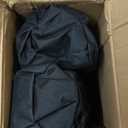 HaSteeL Camping Chair for Adults, Compact Folding Portable Chairs Set with Side Pockets for Outdoors Fishing, Hiking, Backpacking, Picnic, Beach, Travel, Supports to 250lbs, & Storage Bags (Black)