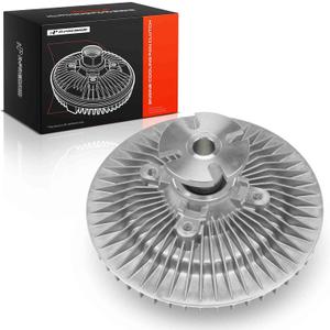 A-Premium Electronic Radiator Cooling Fan Clutch Compatible with 1982-1997 Ford & Dodge & Mercury models - F-150 250 350, Mustang, E-150 Econoline, Bronco, Reverse Rotation