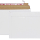 340 Pack 9.25x12.25 Inches Rigid Mailers – Self Adhesive White Cardboard Mailers – Mailing Supplies for Documents, Photos, CDs, Magazines, and Literature