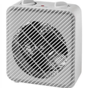 Pelonis 1500W 3-Speed Electric Fan-Forced Space Heater, Compact and Portable, Safety Features, White