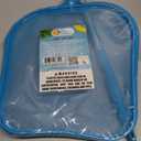 U.S. Pool Supply Professional Spa, Hot Tub, Pool Hand Leaf Skimmer Net with 12" Aluminum Pole - Deep Ultra Fine Mesh Netting Bag Basket, Clean the Finest Debris - Pond Small Kid Kiddie Inflatable Pool (26" Long)