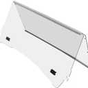 HECASA Clear Golf Cart Windshield Compatible with 1994-2014 EZGO TXT & Medalist Models Folding Down Windshield