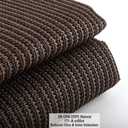 90% Sun Shade Cloth for Patio, 12x20 Ft Breathable Sunshade Fabric for Garden, UV Resisant & Privacy Protection Shade Screen for Pergola, Backyard, Deck, Balcony, Mocha