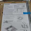 Panasonic WhisperFit DC Condensation Sensor, Pick-A-Flow 50,80,110 CFM, Energy Star Quiet EZ Install Ceiling Bathroom Exhaust Fan FV-0511VFC1