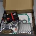 285cc Engine Top End Rebuild Kit STD Piston + Ring + Gasket Seal + Exhaust Intake Valve kit For YAMAHA 1989-1996 Golf Cart G2 G5 G8 G9 G11