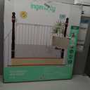 Ingenuity Stairway+ 46W Series Safety Pet and Baby Gate, 31"-48" Wide, 32.5" Tall, Pressure or Hardware Mounted, Install Wall to Wall or Bannister to Bannister to Bannister in Doorway or Stairway
