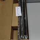 IFELS Heavy Duty Curtain Rods for Windows 48 to 84 Inch, 1 Inch Bronze Curtain Rods Set of 2 Pack for Outdoor Patio, Farmhouse, Bedroom, Kitchen, Adjustable Easy Install Drapery Rod (Bronze, 30-90-2p)