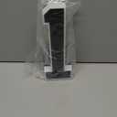 ISUNMEA 9 Inch Solar Lighted House Numbers for Outside, Light Up Waterproof LED Address Numbers Signs for Houses, Large Personalized Illuminated Exterior Modern House Numbers Light (1-Black, 9IN)