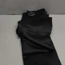 NICETOWN Complete 100% Blackout Curtain Set, Black, 37" W by 50" L, Double Panels, Thermal Insulated & Energy Efficiency Window Draperies with Black Liner, Noise Reducing Short Curtains for Kids Room