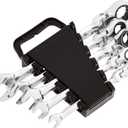 Amazon Basics Ratchet Wrenches Set, Flexible Metric Flex Head, 5-Piece