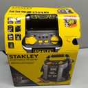 STANLEY J5C09 1000 Peak Amp Automotive Jump Starter, Portable Power 2.1A/10W USB Port, 12V Outlet, 120 PSI Air Compressor for Tires, Bikes & Sports Equipment