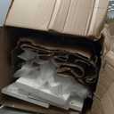 VASAGLE Shoe Bench, Storage Bench, 6 Compartments, Adjustable Shelves, for Living Room, Entryway, Dorm, 11.6 x 39.4 x 19.7 Inches, Cloud White ULSB036W01