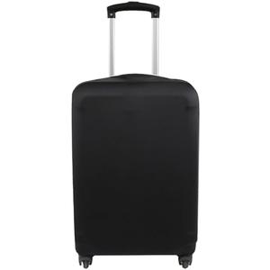 Explore Land Travel Luggage Cover Suitcase Protector Fits 18-22 Inch Case (Black, S)