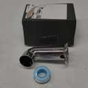 LOCALAND Extra Long Tub Spout with Diverter, Fits for 1/2" IPS Threads,Chrome Plated