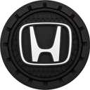 Plasticolor 000675R01 Honda Auto Car Truck SUV Cup Holder Coaster 2-Pack , black