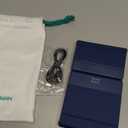 Nillkin Upgraded Foldable Bluetooth Keyboard with Touchpad & Number Pad, Portable Wireless Keyboard for Travel, Pocket-Sized, Full Size Keys, Support 3 Devices for iPad Laptop Tablets Phone, Blue