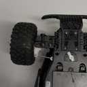 LARVEY 1:16 Scale Remote Control Car, 20 Km/h High Speed Remote Control Truck Off Road RC Monster Vehicle with LED Headlights and Chassis Lights, Electric Toy for Boys Kids and Adults