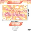 KatchOn, XtraLarge Pink Happy Birthday Banner - 72x44 Inch | Happy Birthday Banner For Birthday Decorations | Pink Party Decorations for Women, Girls | Bow Party Decorations