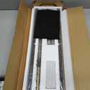 Stanbroil Smoke Guard for 28.5 to 48-Inch by 8-Inch Fireplaces, Black Powder-Coated Finish