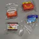 (4Pack) Case for AirPods Pro 2nd/1st Generation (2022/2019) with Carabiner, XMBYGY Cute Skin Design Silicone Cartoon Charging Case Protective Covers for Boys Girls (F+G+M+N)